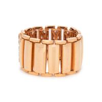 ROSE GOLD AND DIAMOND FLEXIBLE RING