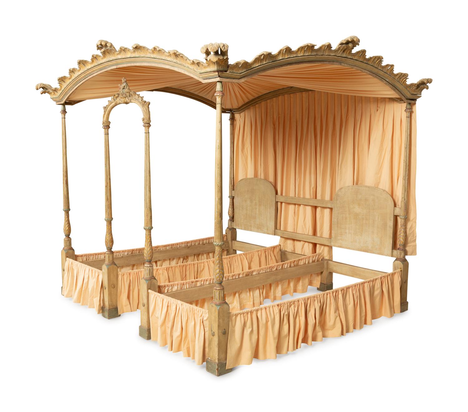 A Custom Made Summer Bed in Two Compartments, for Thomas Yawkey, Owner and President of the Boston Red Sox from 1933 to 1976
