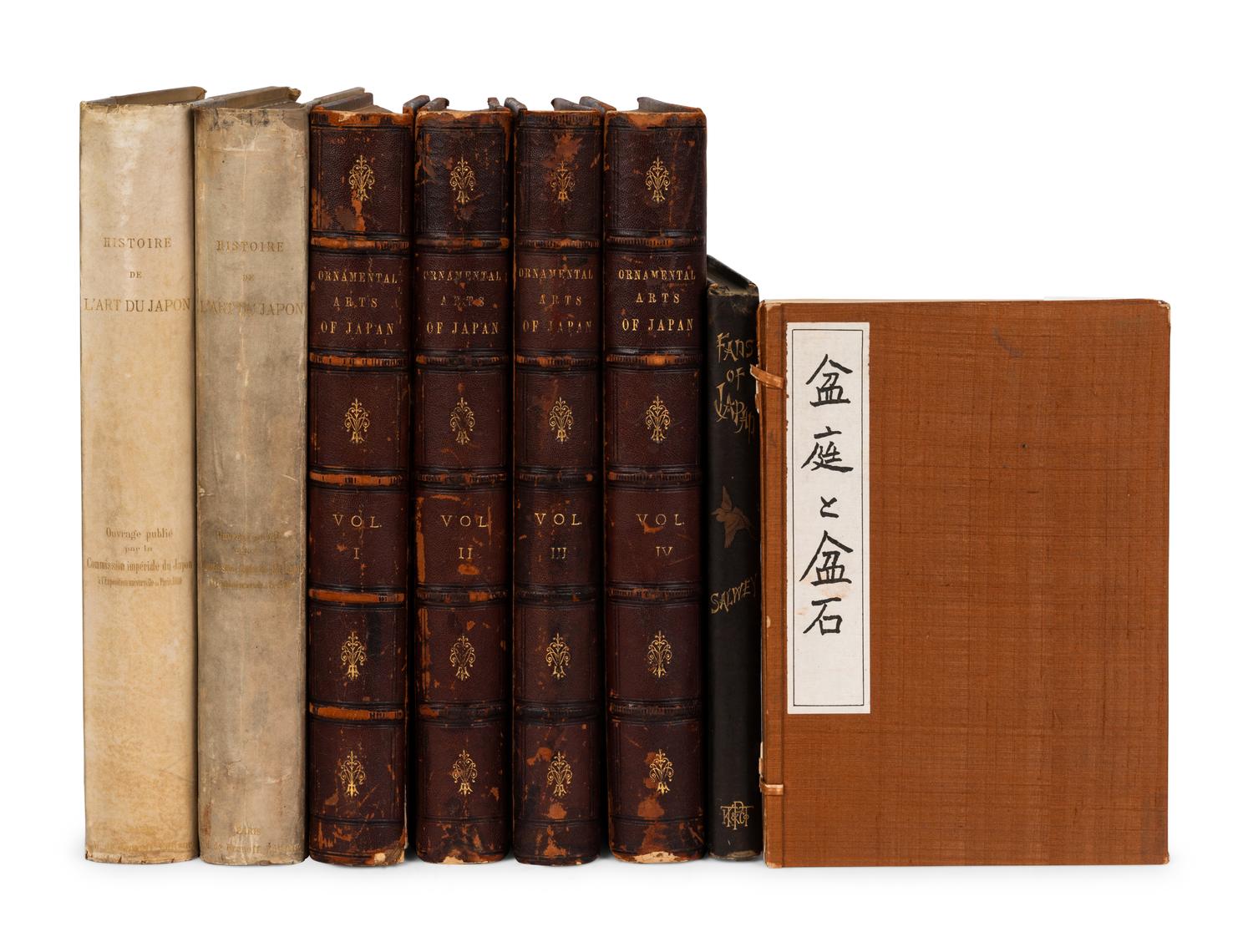 [JAPANESE ART--EARLY REFERENCE] A group of early reference works about Japanese Art, comprising: