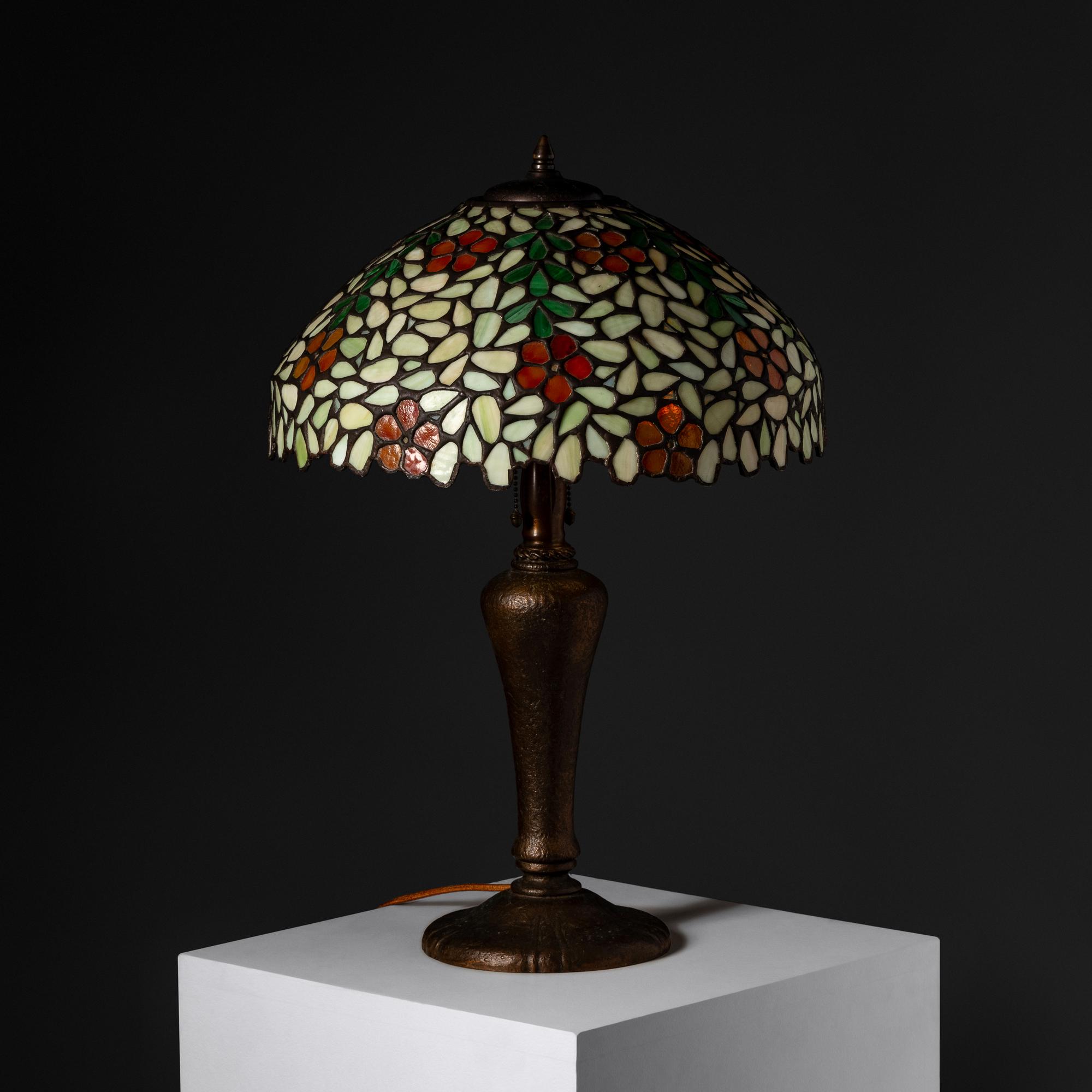 Apple Blossom lampshade and base