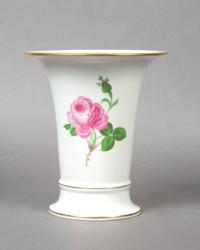 A Meissen Porcelain Vase, Height 6 inches.