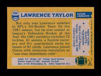 A Group of Six Topps Football Hall of Fame Rookie Cards (Including Tony Dorsett, John Elway, Dan Marino, Art Monk, Lawrence Taylor)