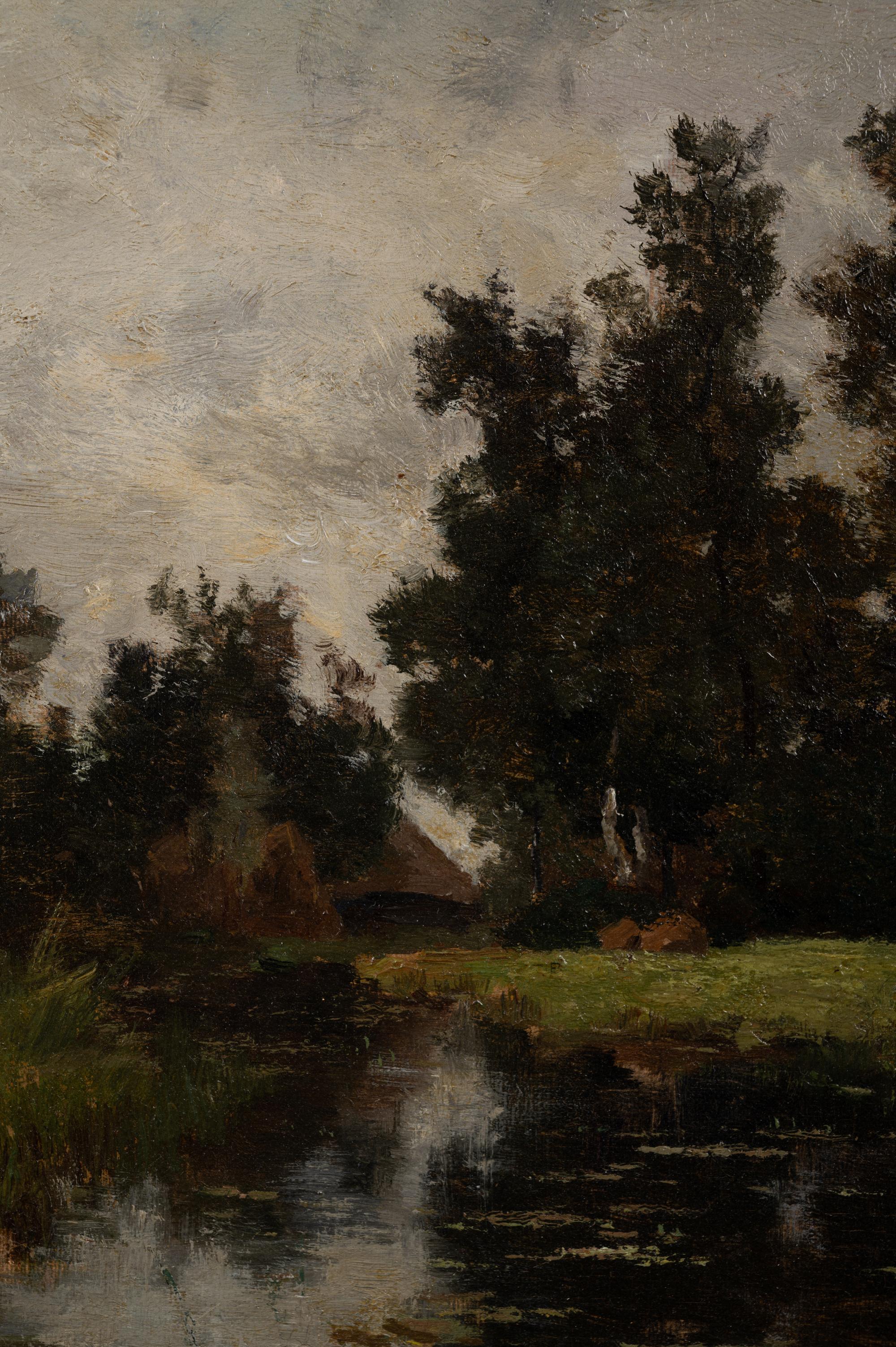 Rural Landscape with Stream