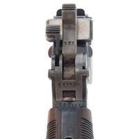 **Pre-War Commercial Mauser C96 Pistol with Stock Holster & Leather Carrier