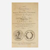 [Presidential] [Washington, George] Hawes, W(illiam). The Transactions of the Royal Humane Society...