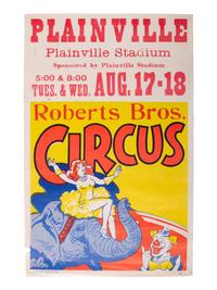 [CIRCUS]. A group of circus posters.