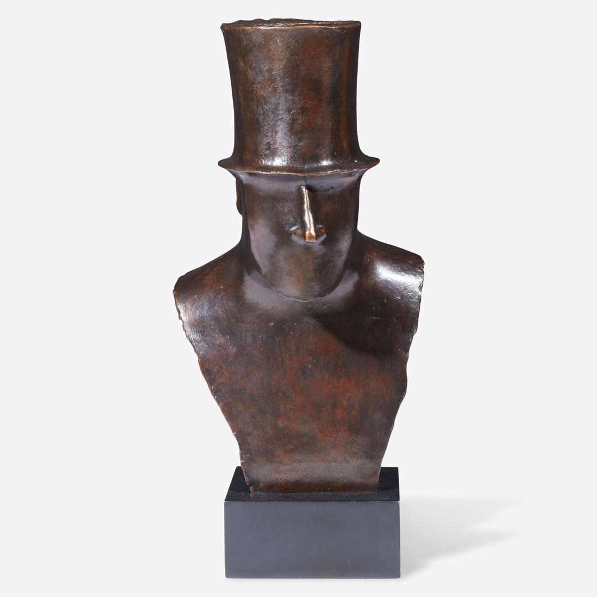 Elie Nadelman (American/Polish, 1882-1946) Man with Top Hat