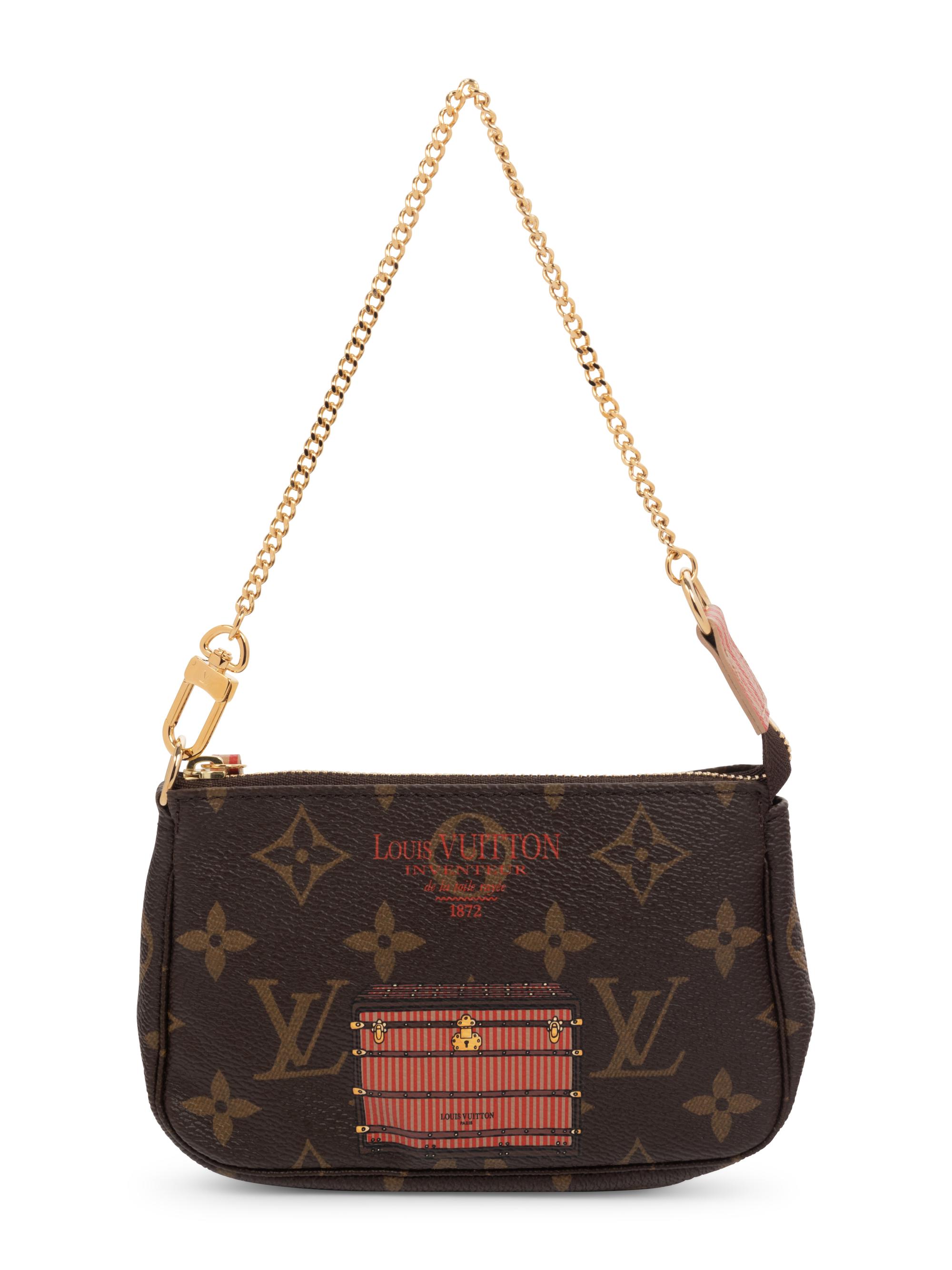 Louis Vuitton Mini Pochette Monogram Inventeur, 2013