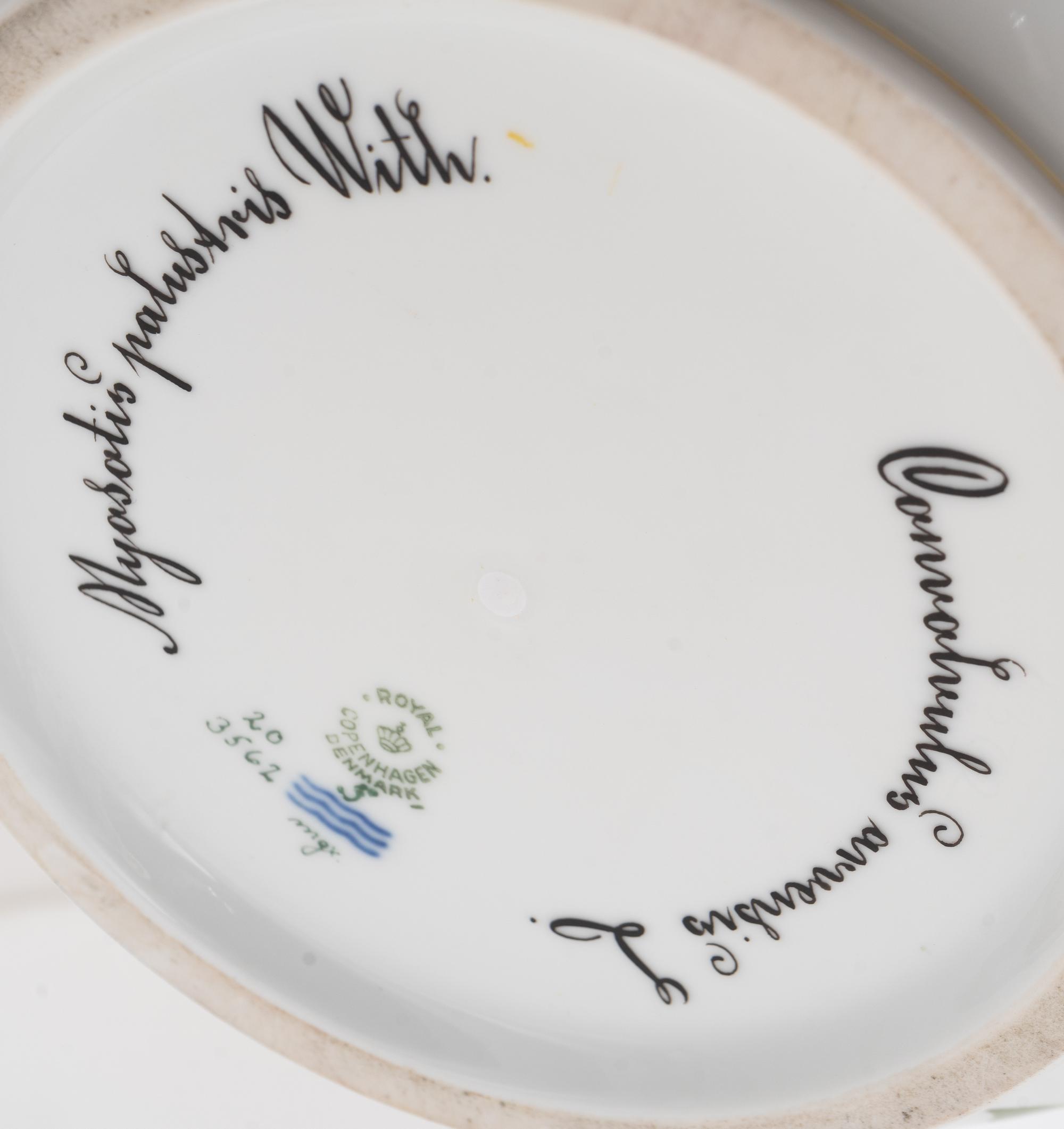 A Royal Copenhagen Flora Danica Porcelain Soup Tureen, Cover and Stand