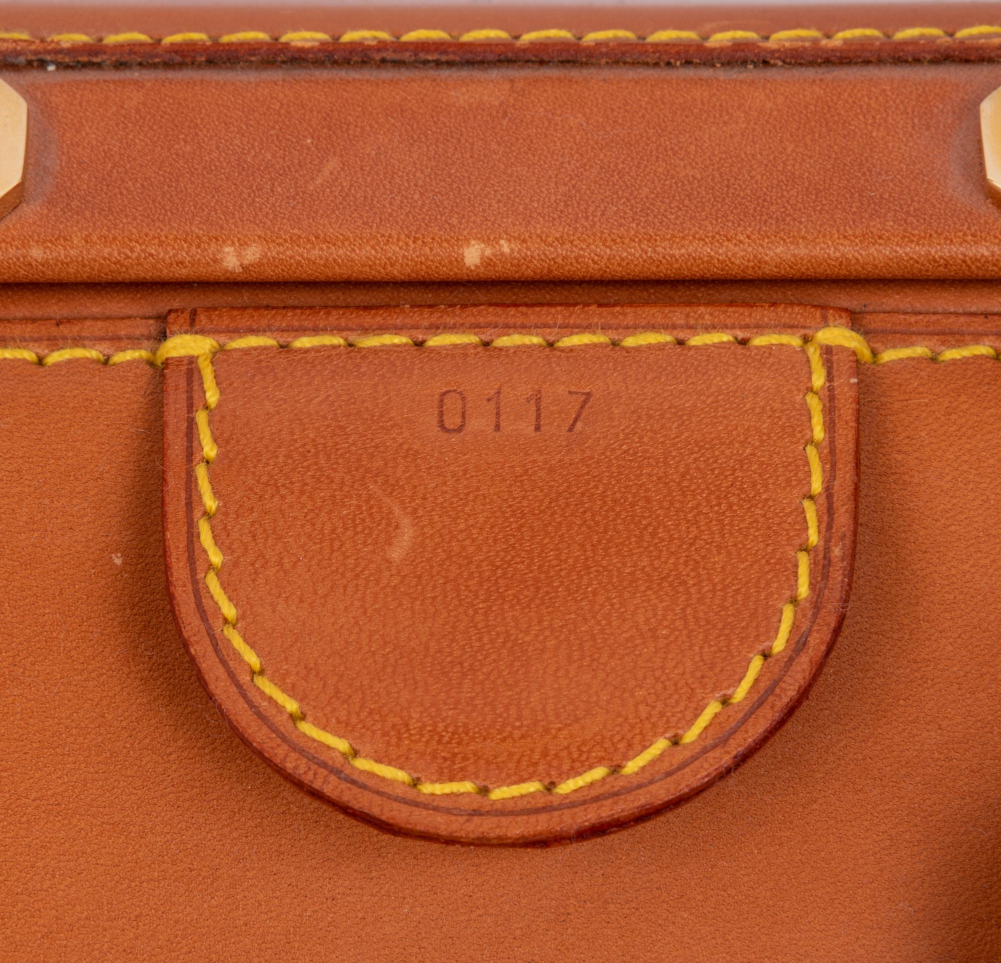 Louis Vuitton Special Order Vachetta Leather Doctor Bag, 1980-90s
