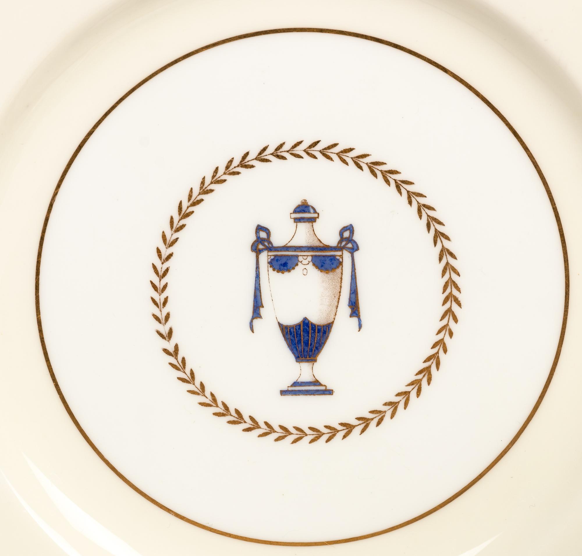 A Minton Porcelain Dinner Service