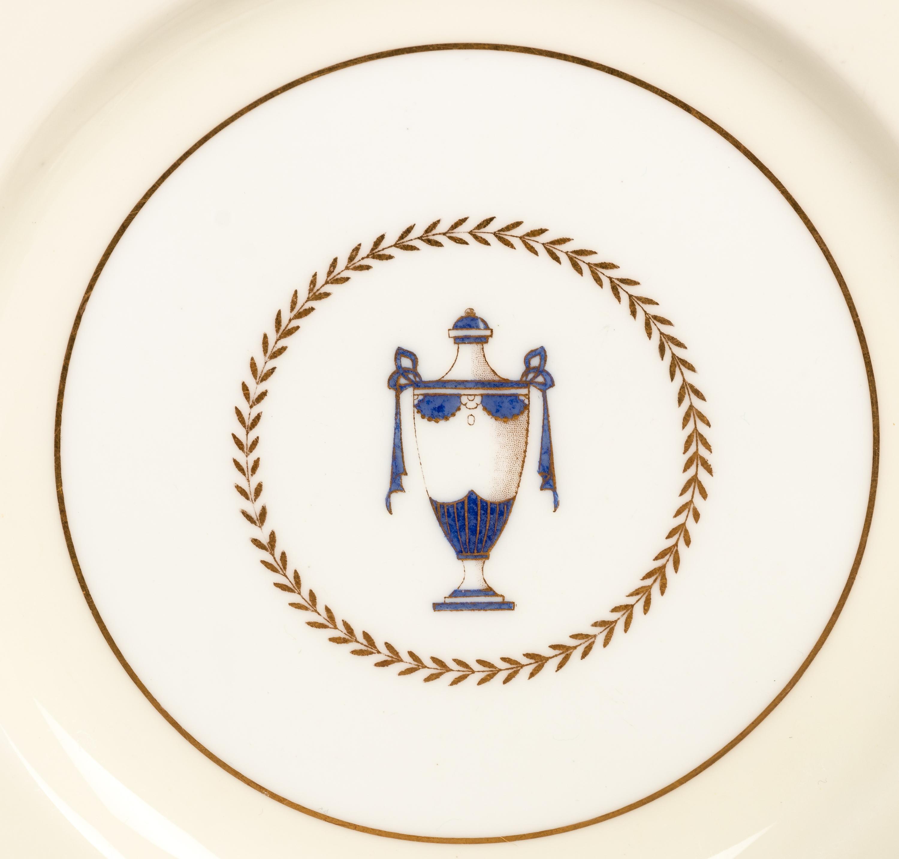 A Minton Porcelain Dinner Service