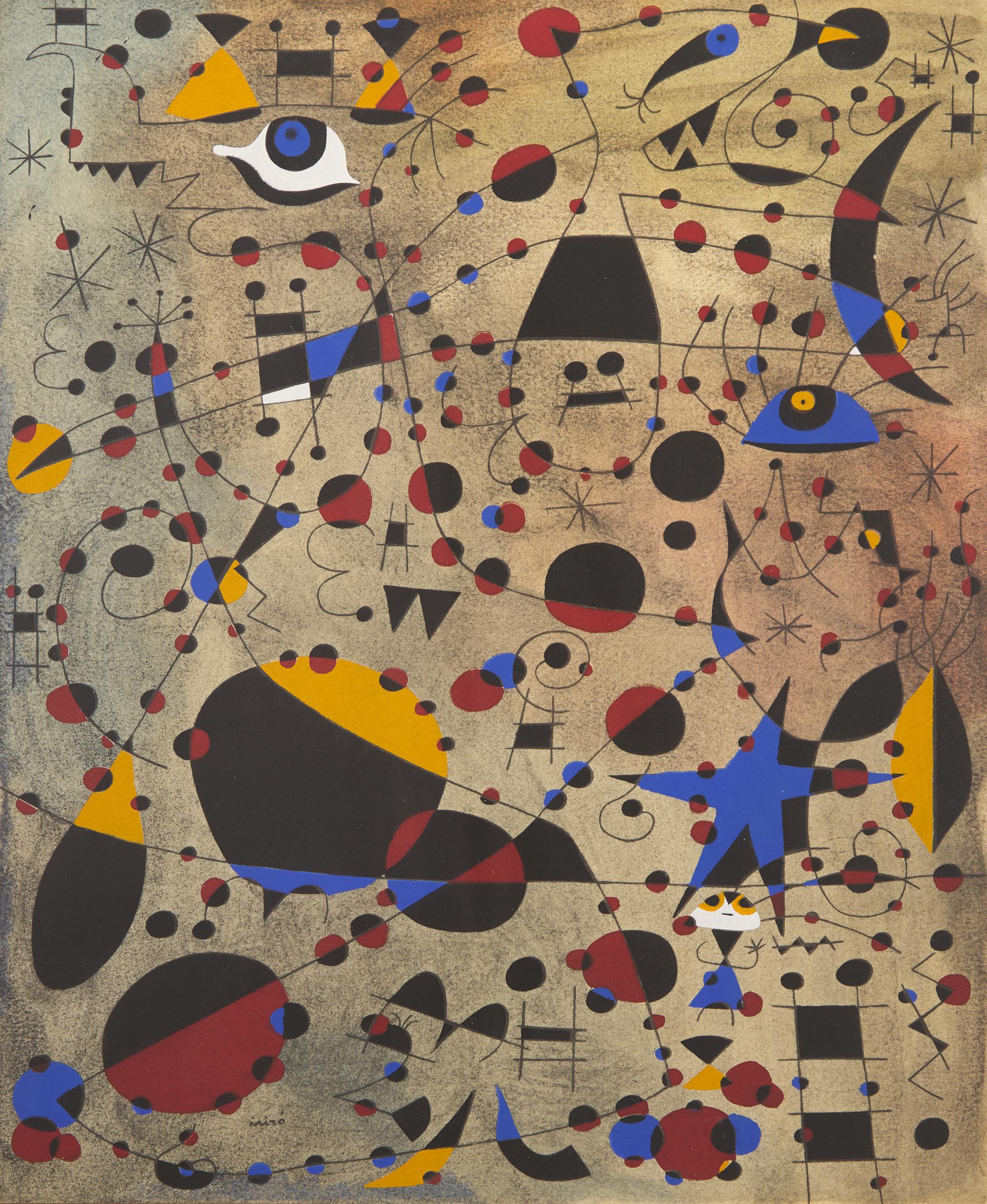One Plate from Constellations , 1959