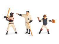 A Collection of Original Hartland Baseball Statues