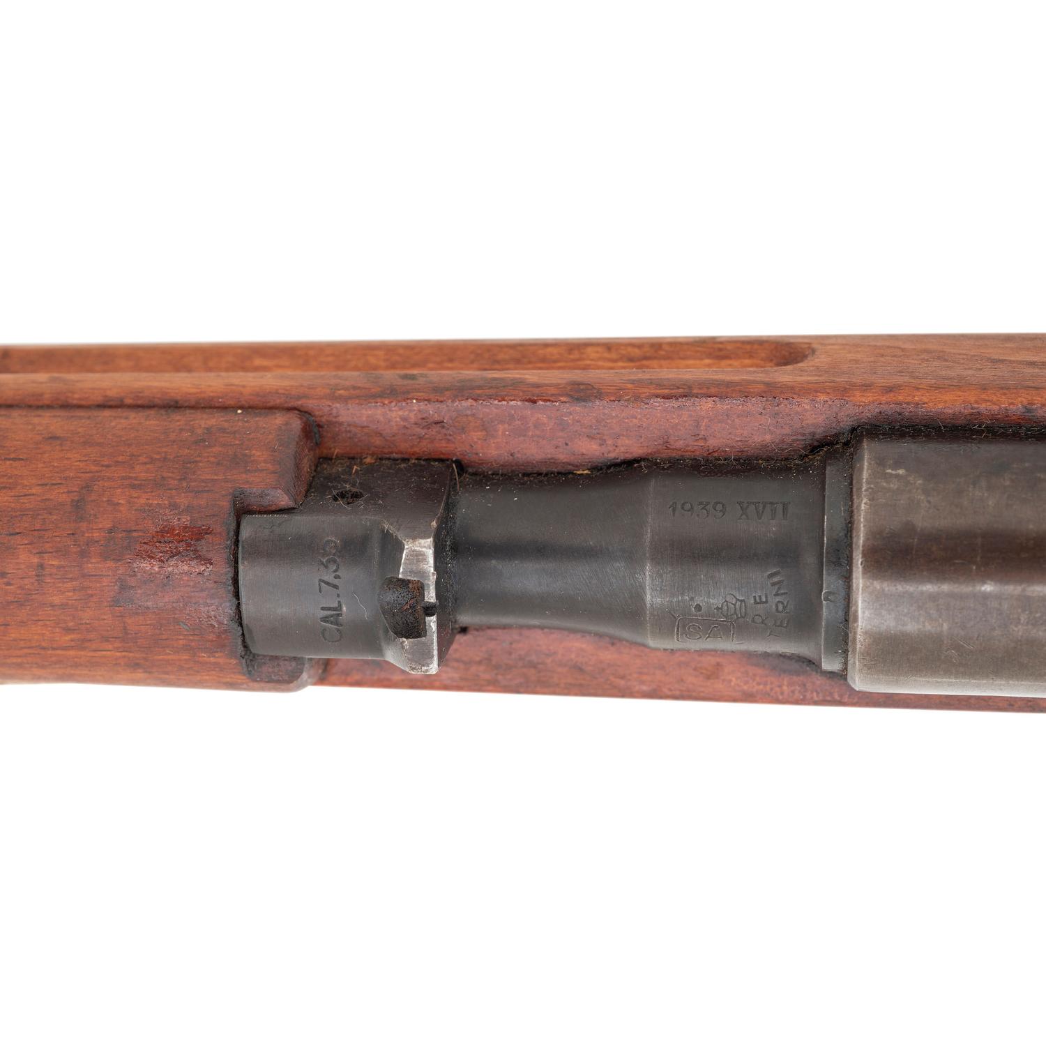 **1939 Dated Finnish Contract Italian Model 38 Carcano Carbine with Folding Bayonet