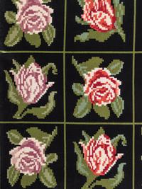 A Stark Faux Needlepoint Rug