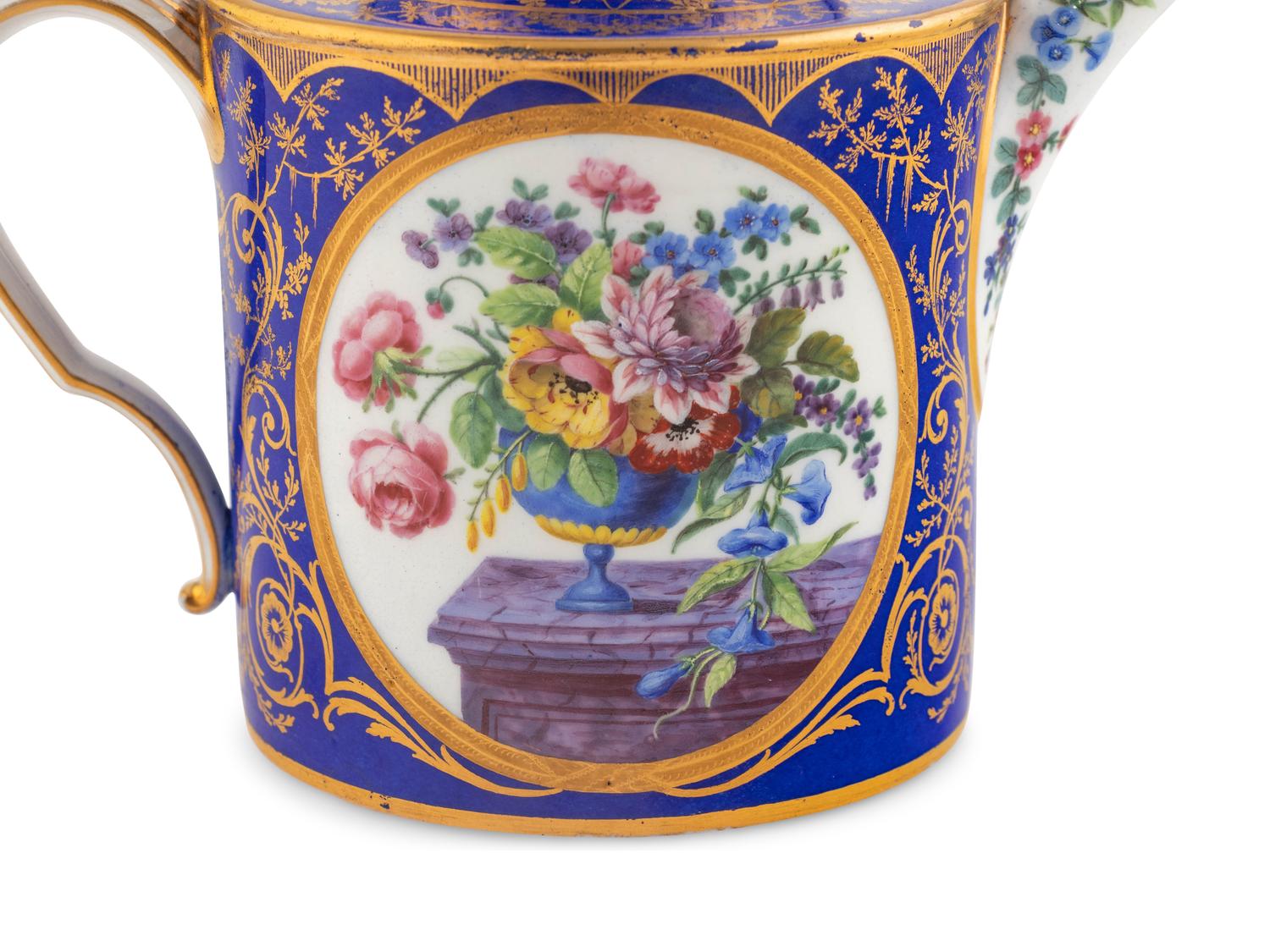 A Sèvres Porcelain Teapot
