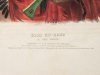 Three McKenney and Hall Hand-Colored Lithographs