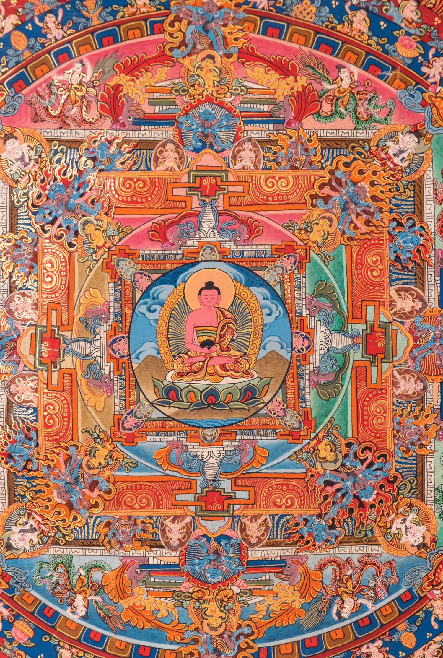 A Tibetan Thangka
