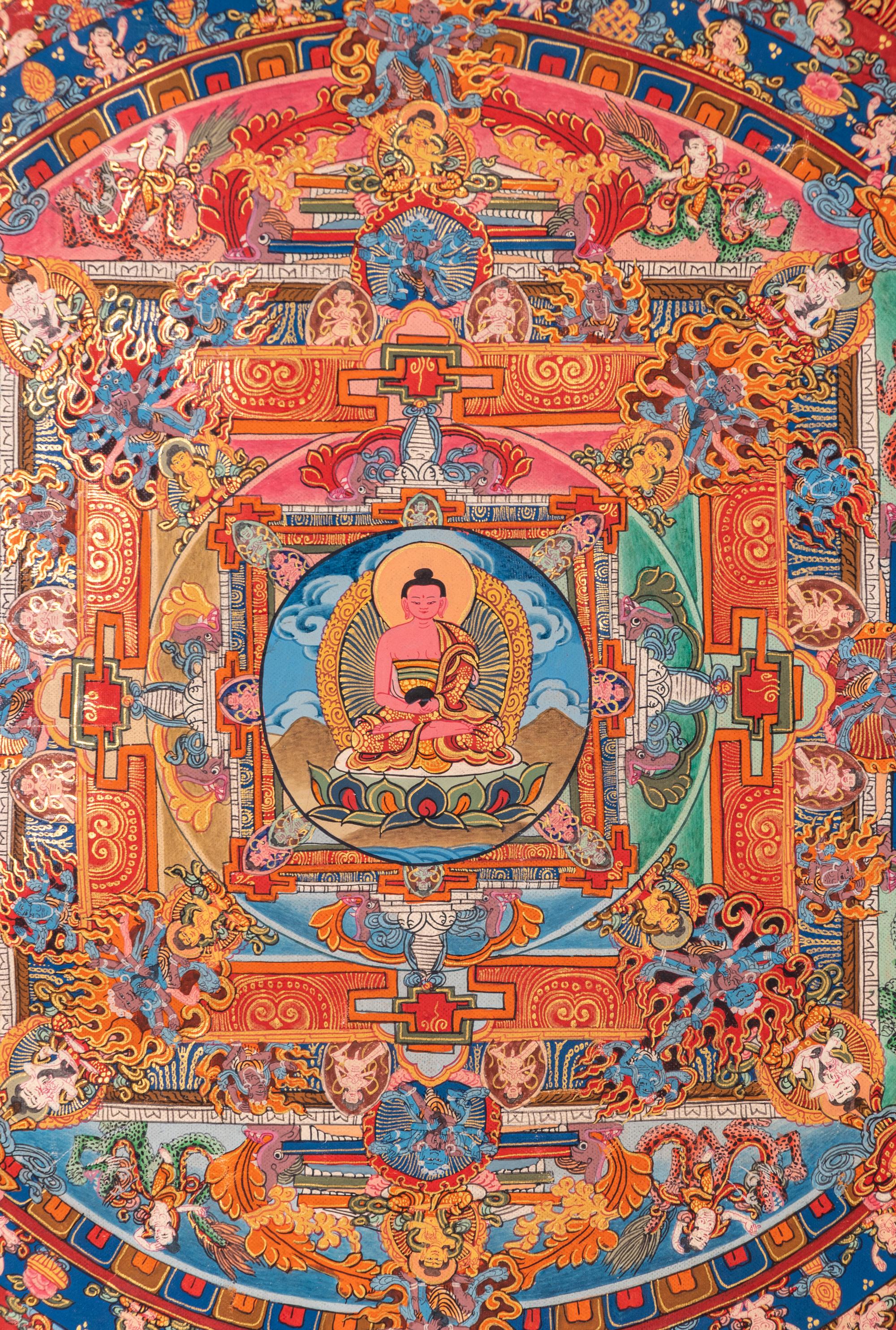 A Tibetan Thangka