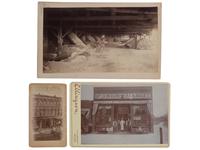 [COLORADO]. A group of 6 photographs featuring landscape and occupational scenes, incl. interior view of the Colorado Smelting Company.