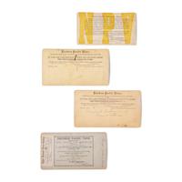 [Americana] Haynes, F. Jay. Four stereoviews, including President Arthur's Trip to Yellowstone