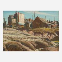Ogden Minton Pleissner (American, 1905–1983) Western Town