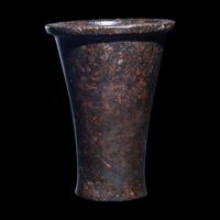 An Egyptian Serpentine Cosmetic Vessel