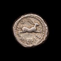 [ANCIENTS] BRUTTIUM. Rhegium (c. 480-474 BC). Ar Tetradrachm (17.3 g, 20mm)