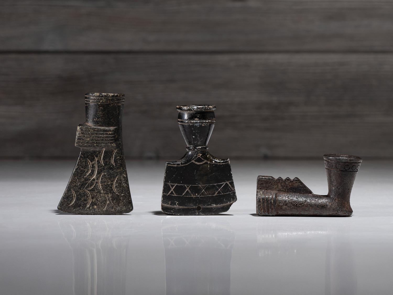 Mi'kmaq and Great Lakes Pipe Bowls