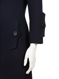 Galanos Wool Crepe Coat, 1960s
