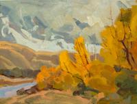 Four Works: Coming Storm, Shelter, As Brooke Make Rivers and Stormy Landscape