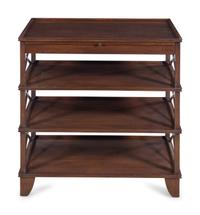 A Henredon Mahogany Etagere