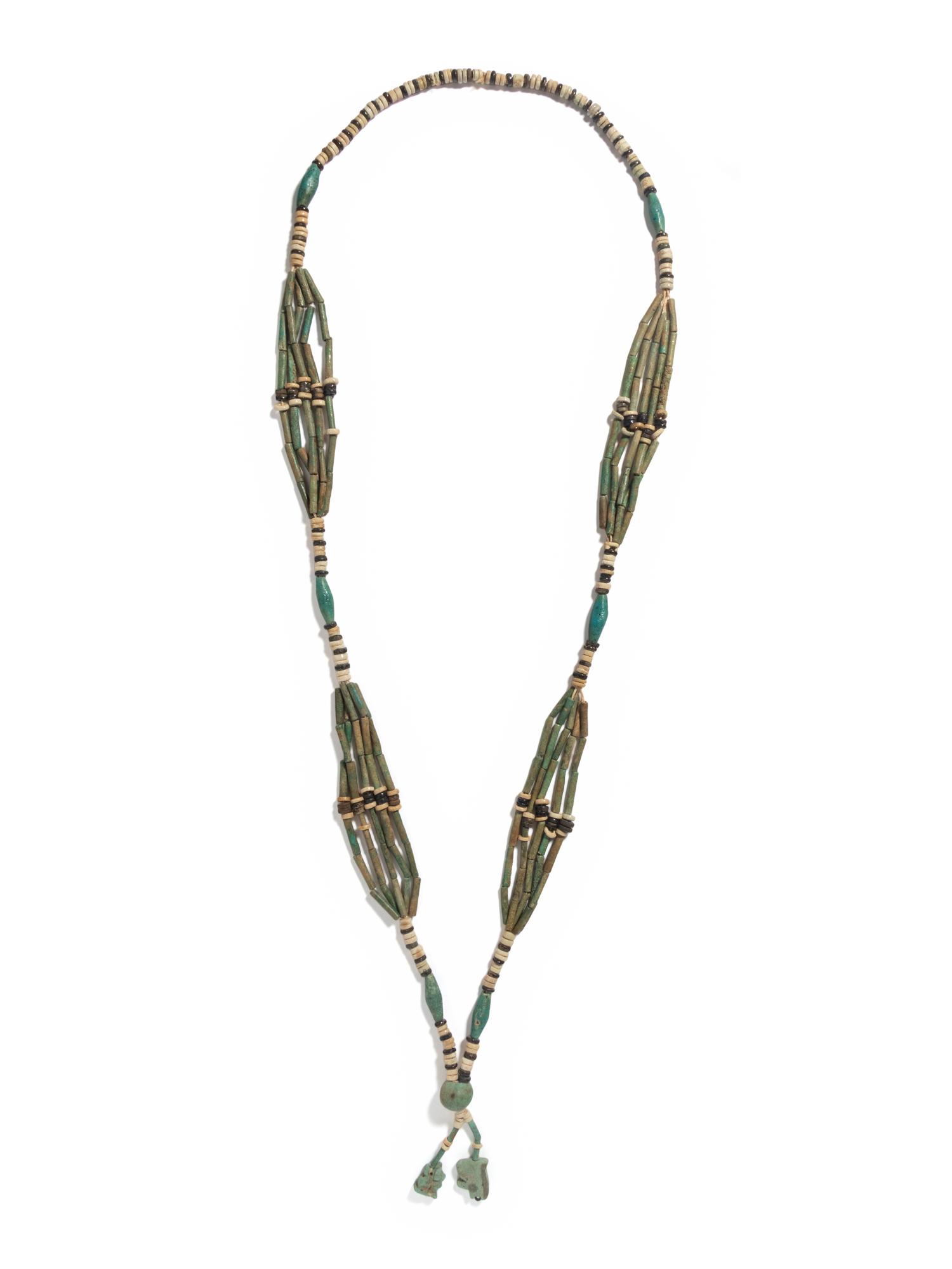 An Egyptian Faience Bead Necklace
