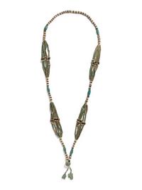 An Egyptian Faience Bead Necklace