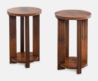 A Pair of Art Deco Side Tables