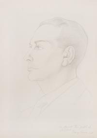 Diego Rivera, (Mexican, 1886-1957), Portrait of Bert Mitchell, 1948