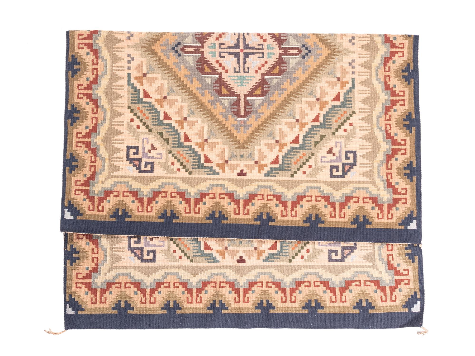 Navajo Burntwater Pattern Weaving / Rug