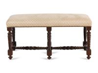 An English Mahogany Hall Bench