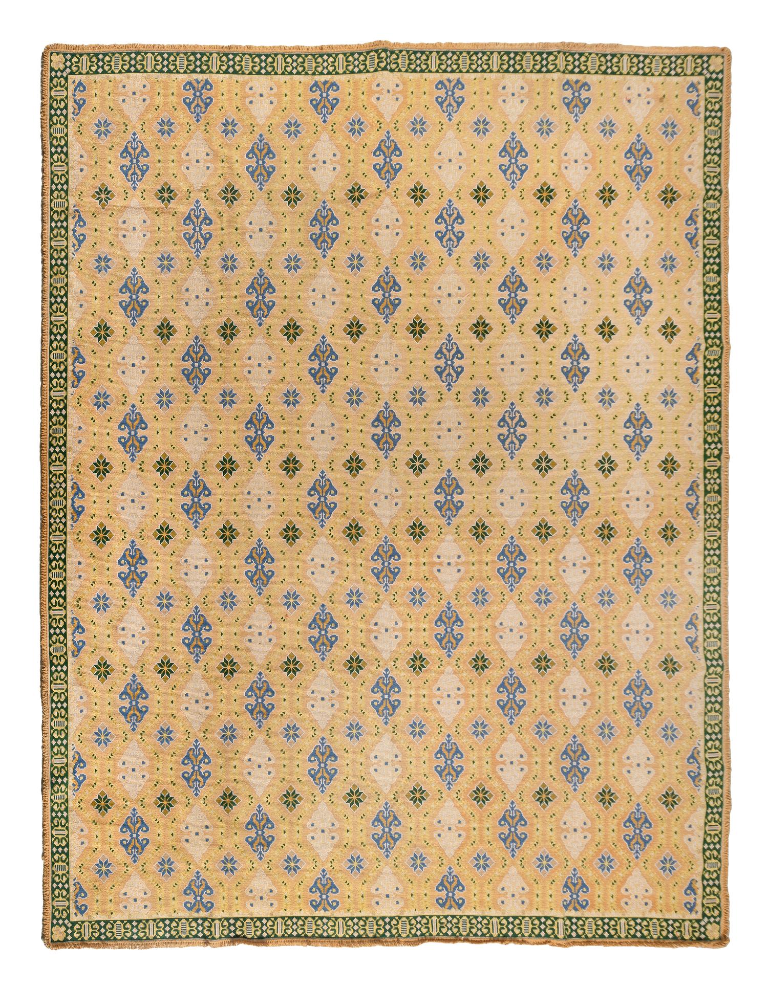 A Portuguese Needlepoint Rug