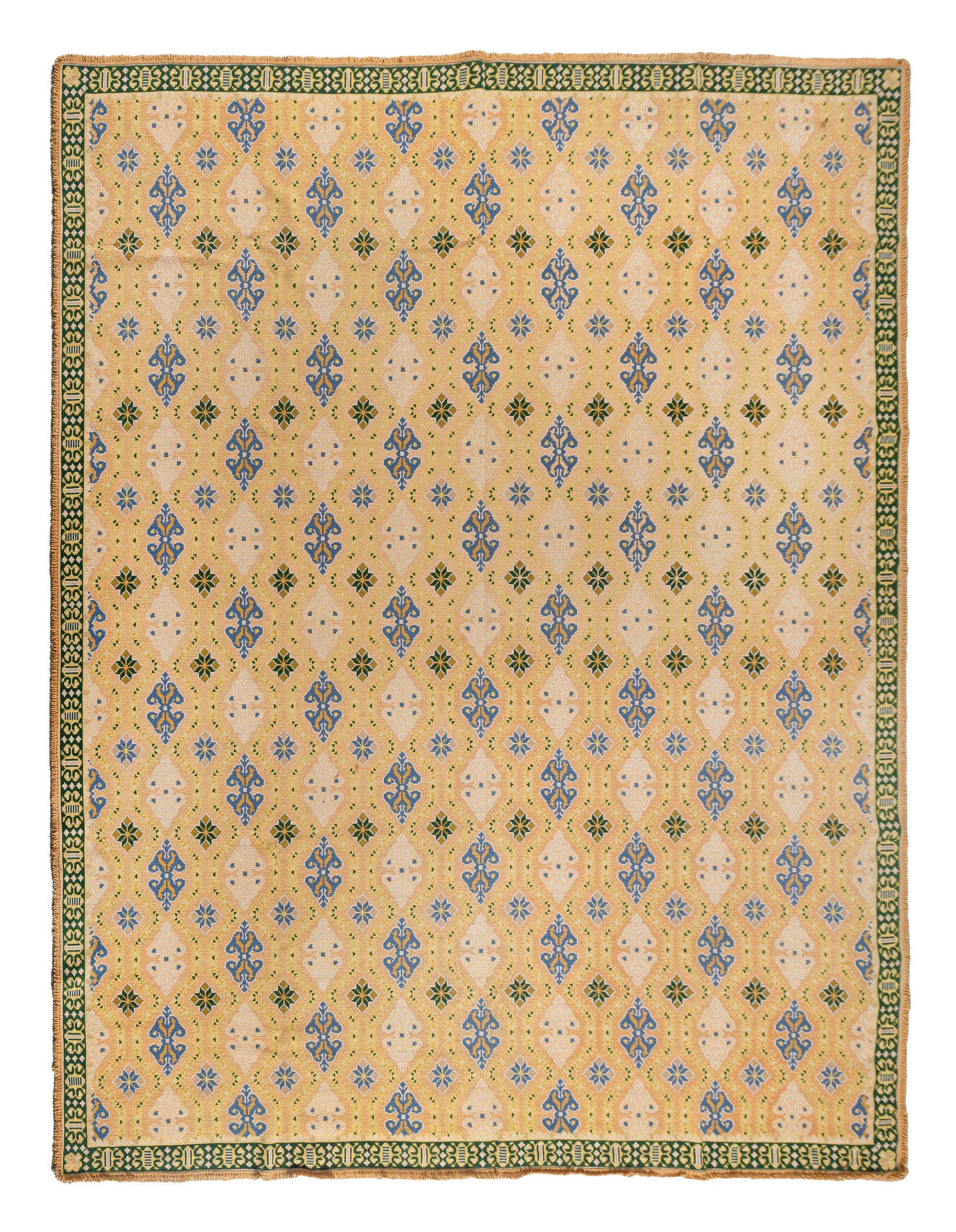 A Portuguese Needlepoint Rug