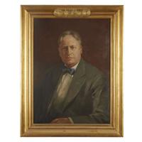 Cameron Burnside (1887-1952) Portrait of Roland Sletor Morris (1874-1945)