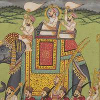 Two Indian Miniature Paintings, 20th Century