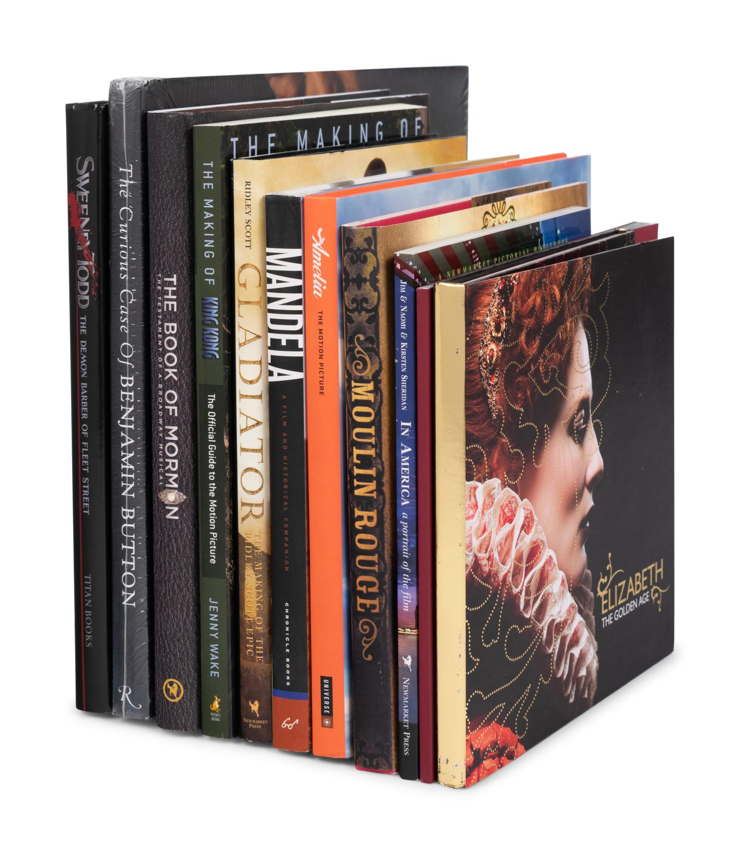 (Film Books)) A group of 11 art books from various films, comprising: