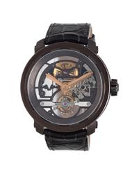 DEWITT, TITANIUM 'TWENTY 8 EIGHT SKELETON TOURBILLON' WATCH