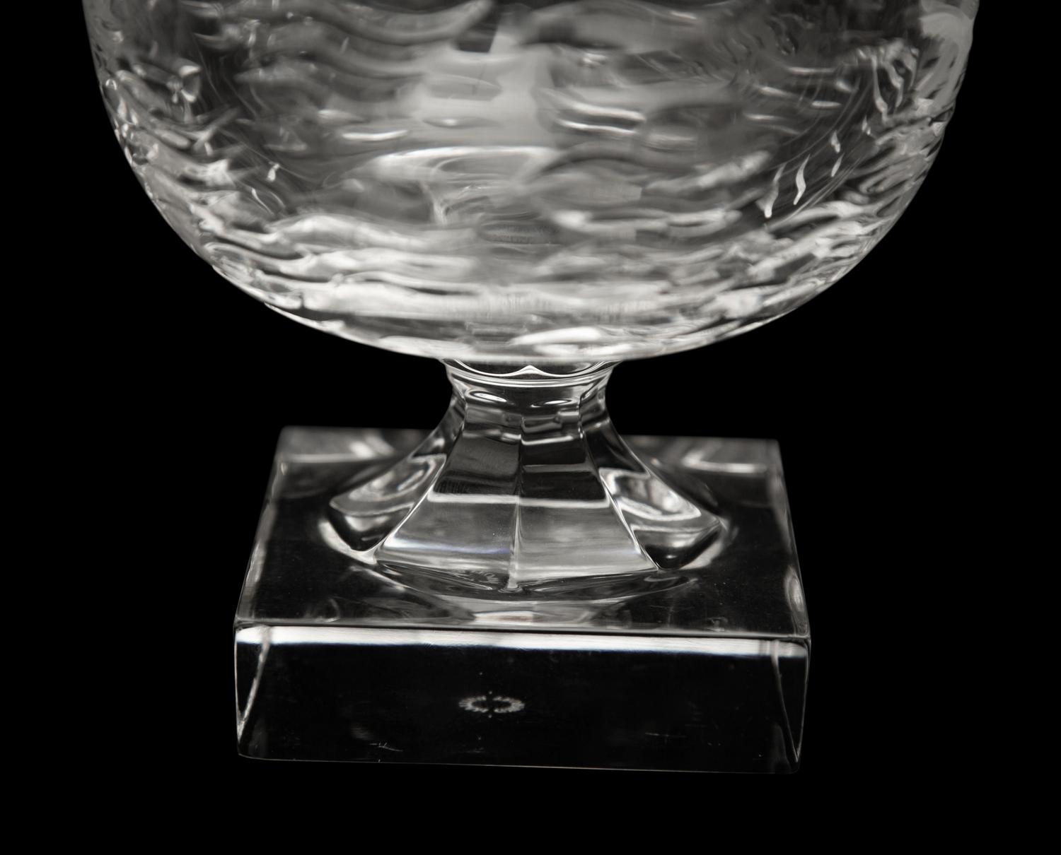 A William Yeoward Marietta Glass Cavier Bowl