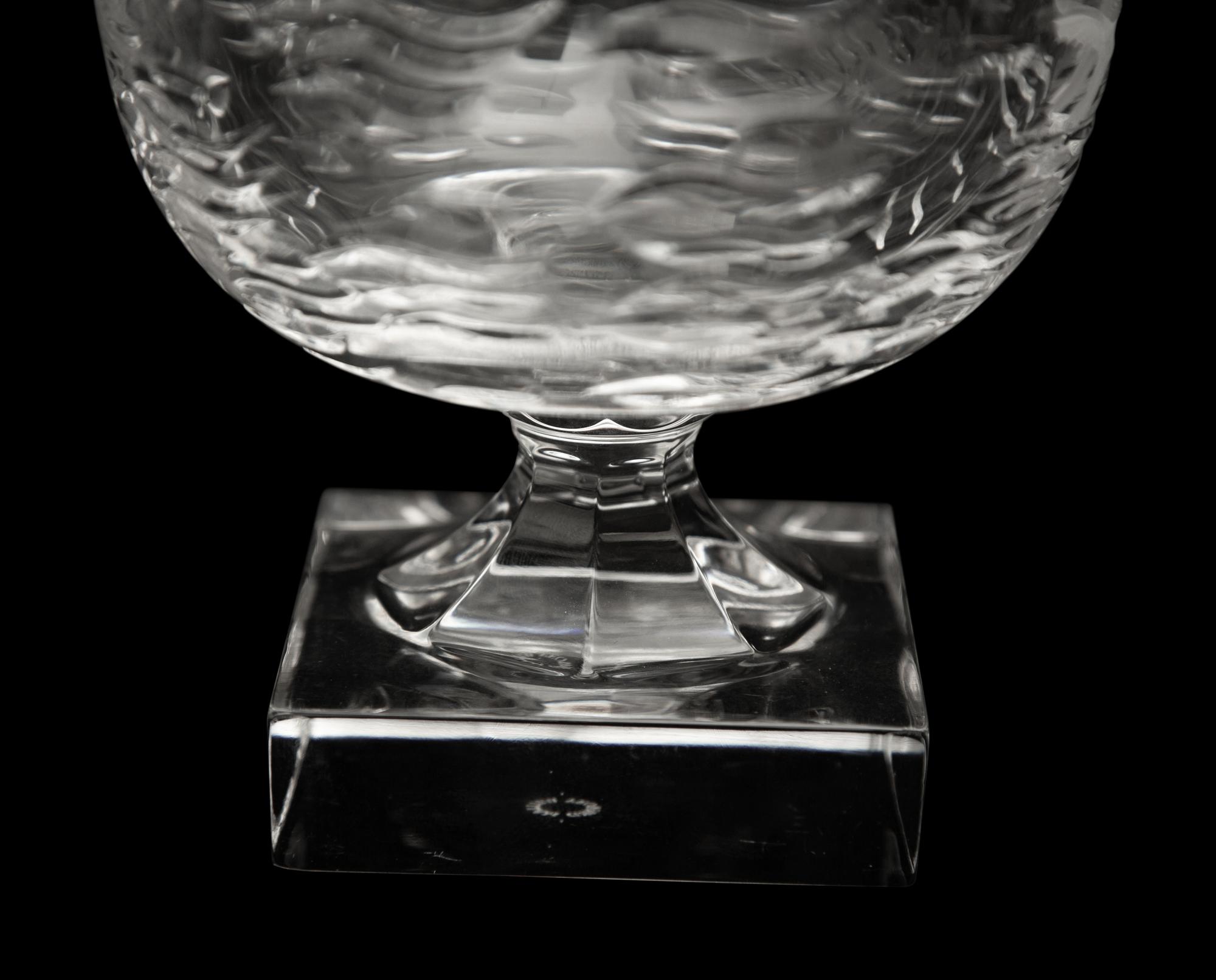 A William Yeoward Marietta Glass Cavier Bowl