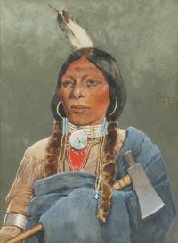 Rushing Lightning, Ogalalla Siou x, 1913