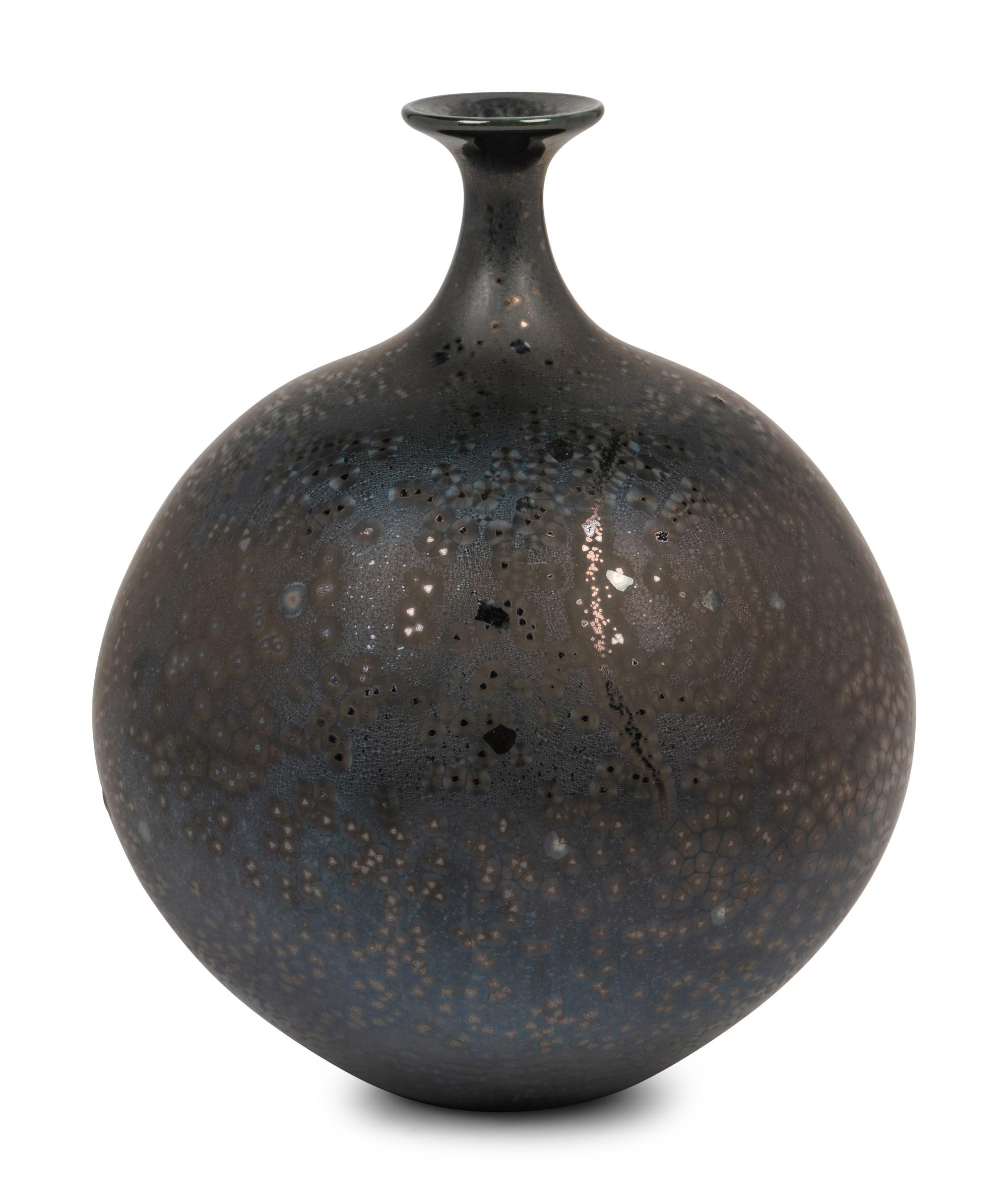 Vase with Sea Foam Glaze