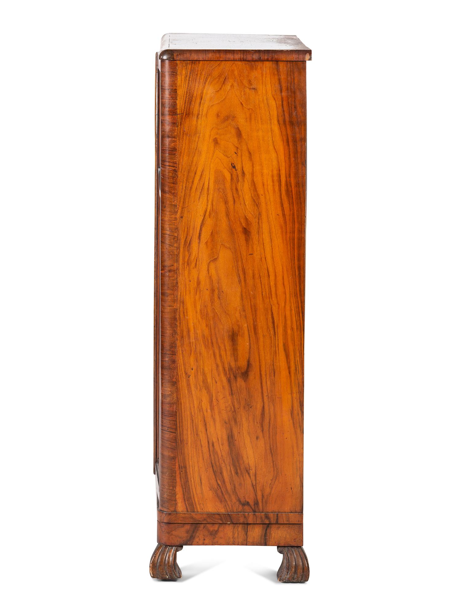 A Classical Figured Mahogany Bookcase